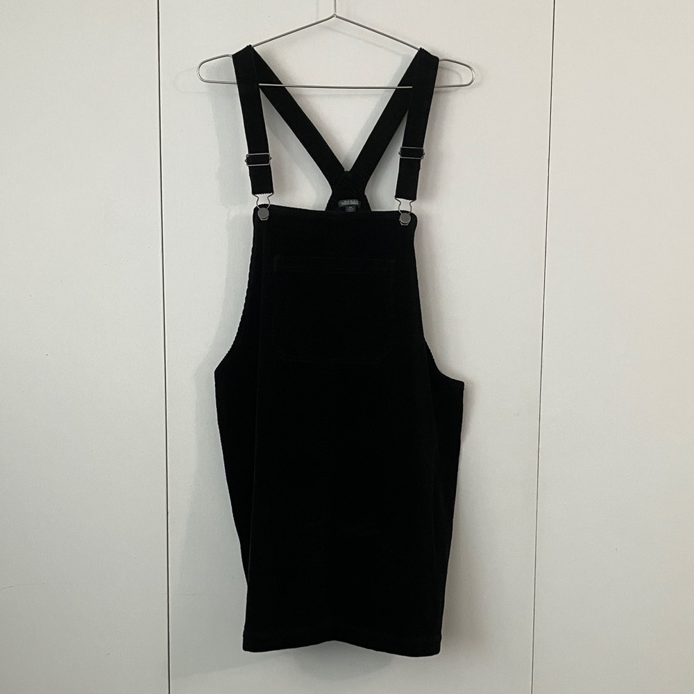 wild fable Black Corduroy Overall Dress